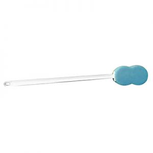 CanDo Long Scrub Sponge, Contoured, Blue