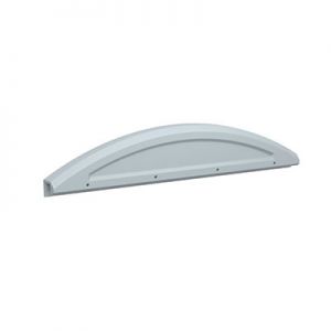 Safety Rail For Wall Bunk, Large, Gray