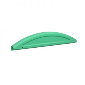 Safety Rail For Wall Bunk, Large, Green