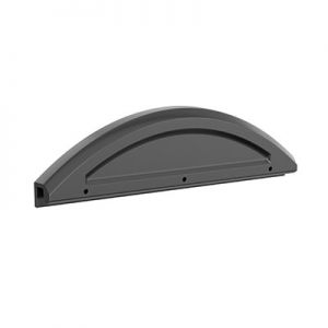 Safety Rail For Wall Bunk, Small, Black