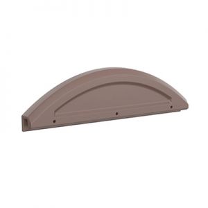 Safety Rail For Wall Bunk, Small, Brown