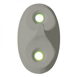 Hook Max Ligature Resistant Hook, Gray, Pack Of 5