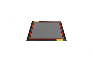 Dycem, Cleanzone Floor Mat System, 4' X 4', Titanium