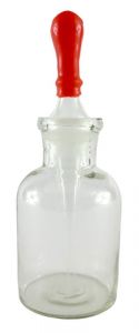 Bottle Clear Dropping With Ground Glass Pipette 60ml. Pack 10.
