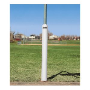 Pole Pad; 3-1/2"-4-1/2" Diameter; White