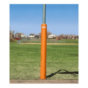 Pole Pad; 3-1/2"-4-1/2" Diameter; Orange