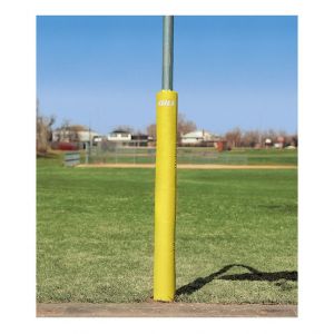 Pole Pad; 3-1/2"-4-1/2" Diameter With Custom Graphics; Yellow Gold