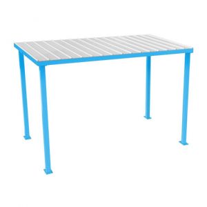 Fieldshelter Dugout H8xw8xl12; Light Blue