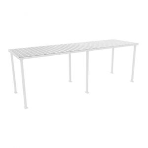 Fieldshelter Dugout H8xw8xl24; White