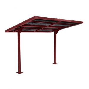 Cantilever Dugout H8xw8xl12; Maroon