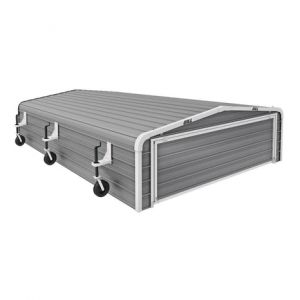 Hj Pit Garage; 21' X 10'6" Pits Or Smaller; Gray