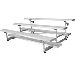 Tip &  Roll Bleacher Seating; 16; 3 Rows