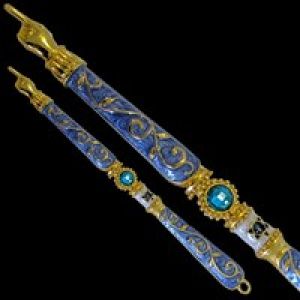 Torah Pointer (yad), Jeweled,8"