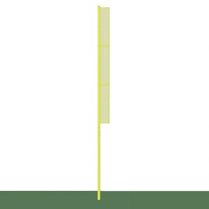 Foul Poles - Collegiate (30') - Baseball/softball (semi-permanent)  (yellow)