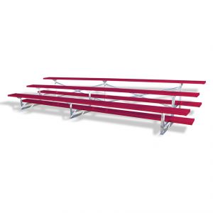 Bleacher - 15' (3 Row - Single Foot Plank) - Standard, Outdoor  