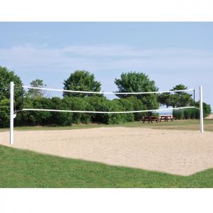 Outdoor Volleyball System - Coastal Competition - (4") (square Post)