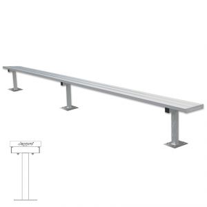 Player Bench - 15' - Surface Mount