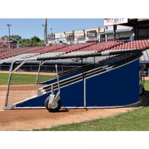 Batting Cage - Replacement Vinyl Skirt - Big League Series - Bomber All-star/elite/pro (bmr-1/bglc-7500/bbgs-18) (navy Blue)