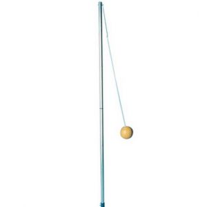 Tetherball Pole - (2-3/8") - Heavy-duty Permanent With Ball (outdoor) 
