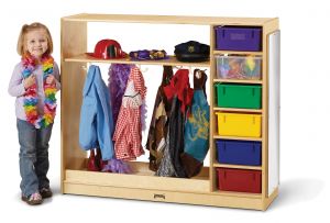 Jonti-craft Dress-up Storage � With Colored Tubs