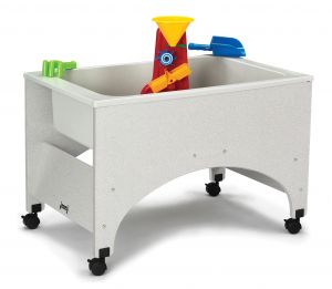 Rainbow Accents Space Saver Sensory Table  - Gray