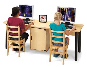 Jonti-craft Dual Computer Lab Table