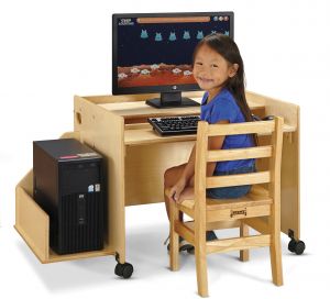 Jonti-craft Enterprise Single Computer Desk