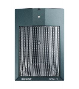 Half-Cardioid Condenser Kick-Drum Microphone.  Includes Integrated Preamplifier and XLR Connection