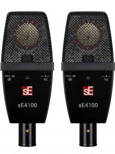 Factory Matched Pair of sE4100 with Mounting and Case