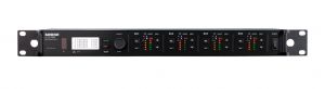 Quad Digital Wireless Receiver with internal power supply, 1/2 Wave Antenna and Rack Mounting Hardware