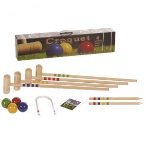 4 Player Croquet Set