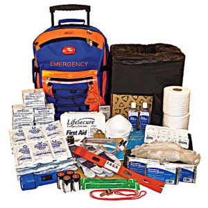 Securevac™ 30-person Easy-roll Evacuation & Shelter-in-place Survival Kit