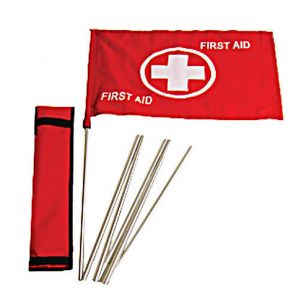 Mobileaid� First Aid Flag Assembly