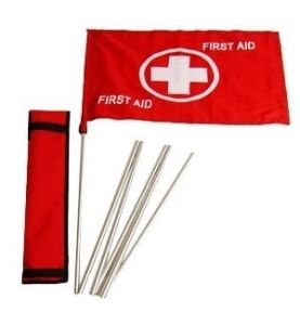 Emergency Flag, Extension Pole, & Side Pouch