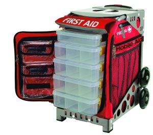 Mobileaid essentials pro100 Easy-roll First aid Cart