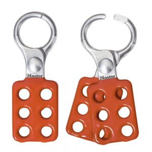Lockout Hasps Aluminum Lockout Hasp, 1in (25mm) Jaw Clearance