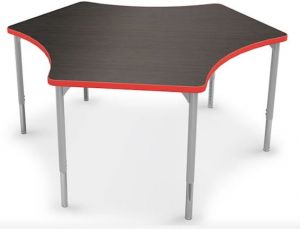 Hierarchy Activity Table 60 (Flower) - Youth Height Legs (Black)