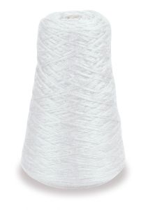 Traittex 4ply Double Weight Rug Yarn Refill Cone, White, 8 Oz., 315 Yards