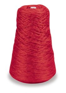 Traittex 4ply Double Weight Rug Yarn Refill Cone, Red, 8 Oz., 315 Yards