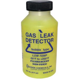 Highside Chemicals 23008 Mid-Temp Gas Leak Detector, 8-Oz. Jar with Dauber