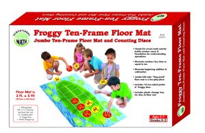 Sensational Math Froggy Ten-frame Floor Mat