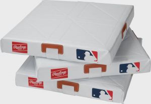 Rawlings Quilted Base Set-set Of 3 Youth Bases-14" X 14" X 2"