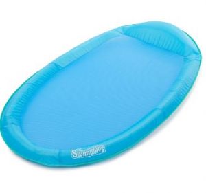 Premium Spring Float Hammock- Sky Blue with PDQ
