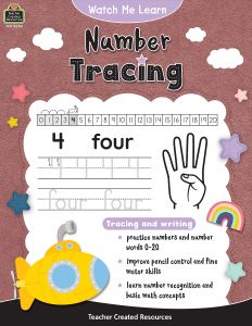 Watch Me Learn: Number Tracing