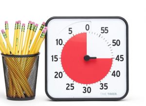 Time Timer® Braille 8" (with Red Disk)  (Available Early 2025)