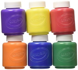 Crayola Washable Paint Assorted Gallon Set Of 6