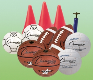 Ball Game Pack  Intermediate Size (12 items)