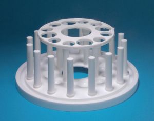 United Scientific Plastic Test Tube Rack, Round, 12-tube