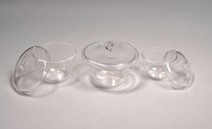 United Scientific Crucibles, Glass, 80ml (lid Only)