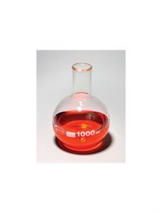 United Scientific Boiling Flask, Flat Bottom, Borosilicate Glass, 1000ml, Case